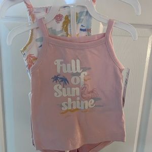 Newborn shorts set 3 pc